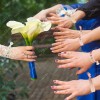 Pulseras Despedida Soltera Bride Damas Honor Rosa Bacheloret Rosa