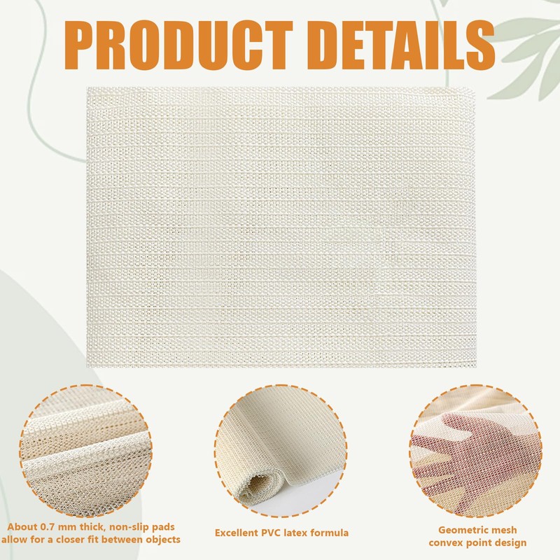Non-Slip Mat for Carpet: PRITOK 2 x 3 m Non-Slip