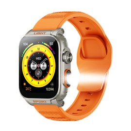 TIFOZEN Smart Watch, 1.91 inch HD, Large Screen, Smart Watch, Bluetooth Call Function, LINE Message Notification, Voice Assistant, IP68 Waterproof, 120+ Exercise Modes, Sports Watch, Activity Meter,