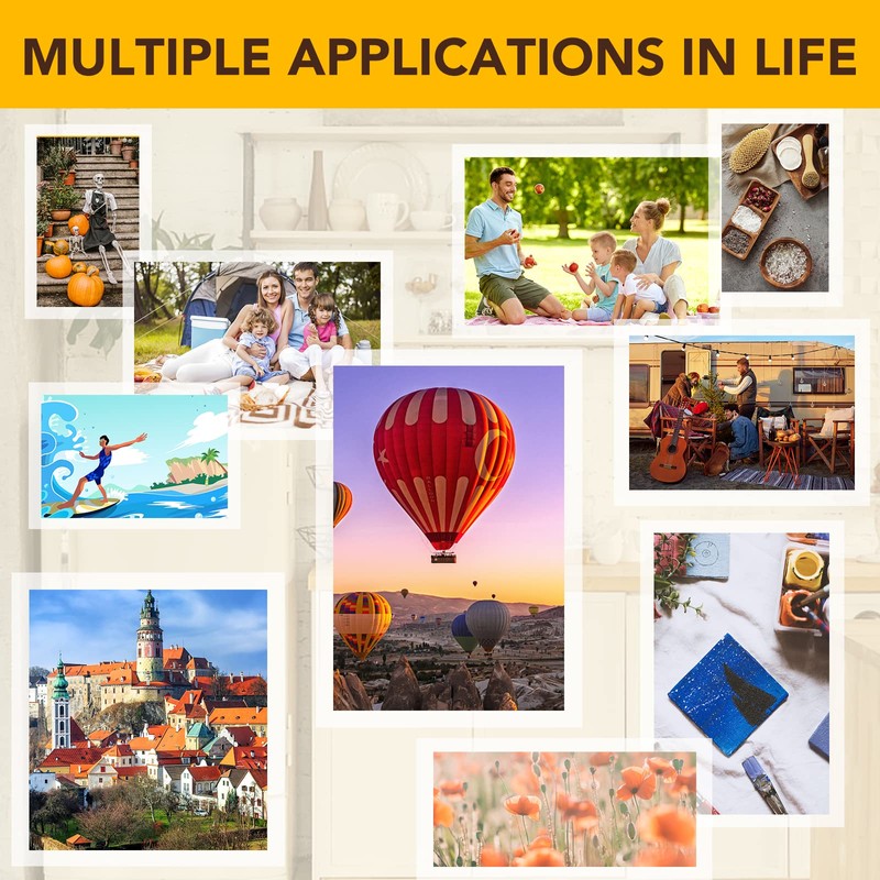 20 PCS Self-Adhesive Laminating Sheets, 9 x 12 Inches Self