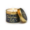 Lily-Flame Christmas Eve Tin, Blue