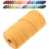 GOHOF Macrame Cord 3 mm x 150 m Premium Cotton