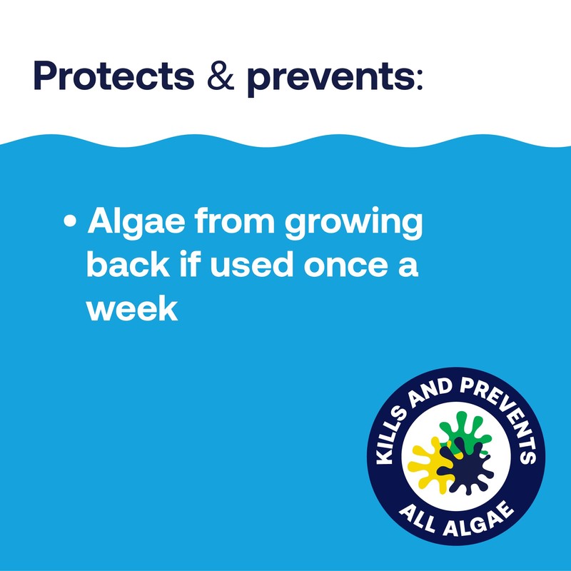 HTH 67084 Pool Care Algae Guard Advanced, All Algae Eliminator