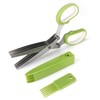 Set of 3 Herb Cutter Scissors 5 Blade Kitchen Scissors