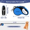 16Ft Retractable Dog Leash - for Small to Medium Dogs