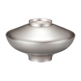 Fukui Craft 37002150 5 Inch Fuji Shaped Simmering Bowl, Full Silver Transparent