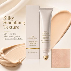 Skin Smoothing and Even-Toning Primer, Line Smoother Fine Line Filler,Lifting Mature Skin Face Primer, Mattifying Smoothing Base,Eye Face Lift Cream for Under Eye Bags