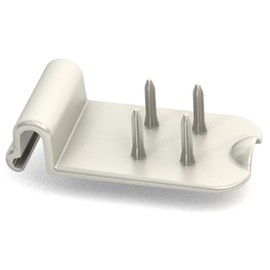 Zubereitungshilfe für Ornamin Essbrettchen 22 x 17 cm | Ermöglicht zusammen mit dem Schneidebrett einhändig Essen zuzubereiten | Fixierbrett, Spezial-Esshilfe, Alltagshilfe