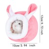 Bhina 2 Pieces Small Animal Bed Hamster, Animal Hamster Bed,
