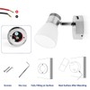 THALASSA 12V Boat Interior Reading Light USB Port, 3W DC