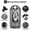Dry Bag Waterproof with Solar Bluetooth Speaker & Light -