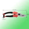 TABOR TOOLS S821A Bypass Pruning Shears, Makes Clean Cuts, Great