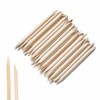 AMOSTBY Orange Sticks For Nails - 150PCS Wooden Cuticle Pusher