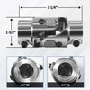 RABROPAR 3/4 DD X 3/4 DD Steering Shaft Universal U