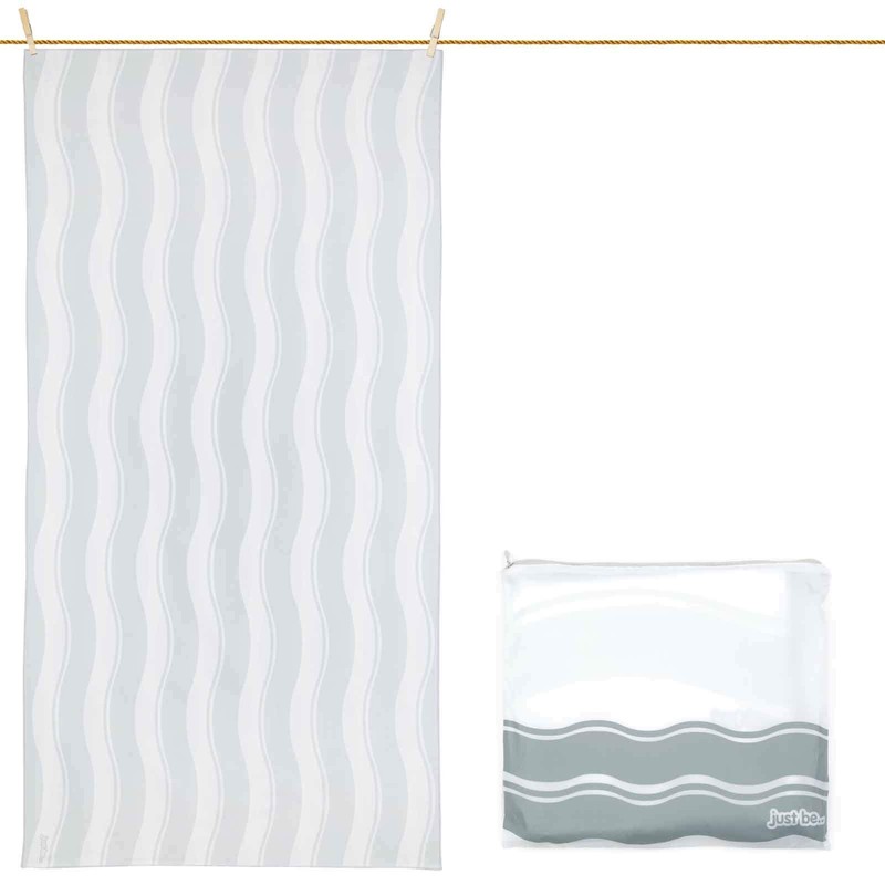 just be... Microfibre Towel Compact and Quick-Drying Microfibre Beach Towel