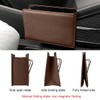 GLSOWEE Car Trash Can, Auto Leather Trash Bin Garbage Organizer