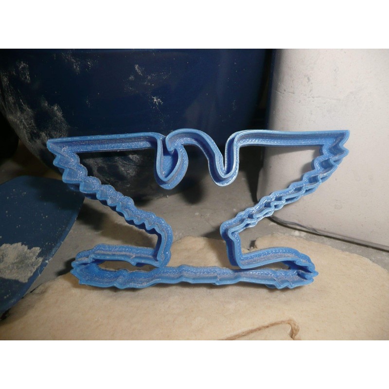 FULL BIRD COLONEL OUTLINE MILITARY RANK EAGLE COOKIE CUTTER MADE