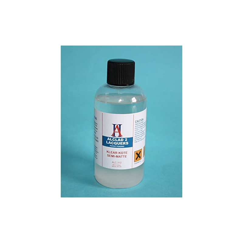 Alclad II Lacquers Klear Kote Semi-Matte 4oz, ALC312