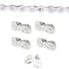 Bicycle Chain Quick Link Connector Set, 5 Pairs, Compatible with