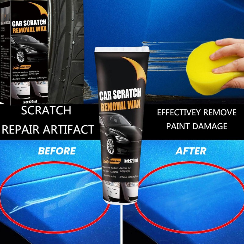 【2Packs】 Scratch Remover for Vehicles Car Scratch Remover Paste New