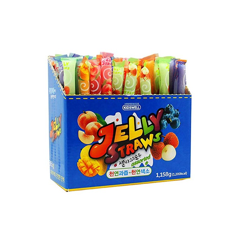 Kidswell Jelly Straw 19.3g x 60pcs
