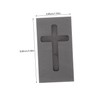 Alipis Jewelry Tools 3pcs Cross Mold Graphite Black Ingot Molds