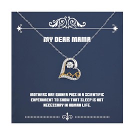 Fun Mama Gifts, Mothers Are Guinea Pigs In A Scientific Experiment To, Fun Birthday Love Dancing Necklace For Mom From Daughter, Inappropriatemamagift, Funny, Gag, Humor, Joke