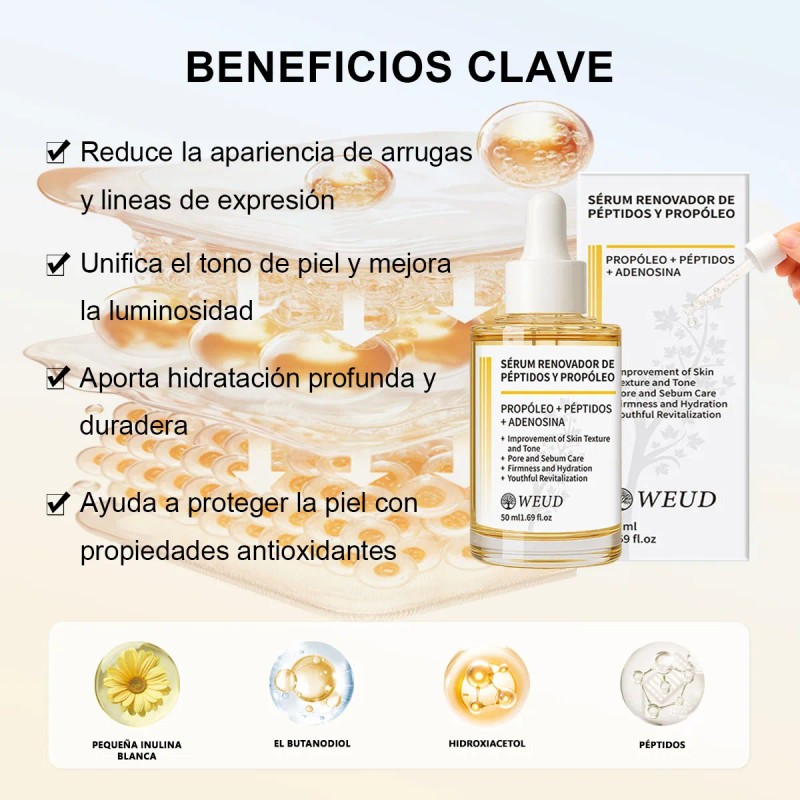 Weud Skincare Express Hidratante Aclarante Facial Ojos Kit