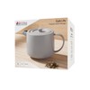Maxwell & Williams Cafe Life Teapot with Infuser 1L Grey