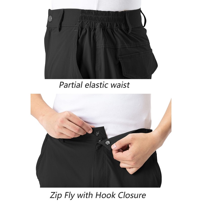 YSENTO Men's Golf Cargo Shorts Stretch Quick Dry Work Hiking