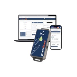 iQ powerGuard Smart Electricity Meter with Interface, iQ Cloud, App, Alarm Function & WLAN - Digital Monitoring of Power Consumption & Costs - Current Meter & Power Consumption Meter with WiFi