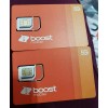 Boost Mobile LOT OF 2 SIM CARD --5G ( BOOST