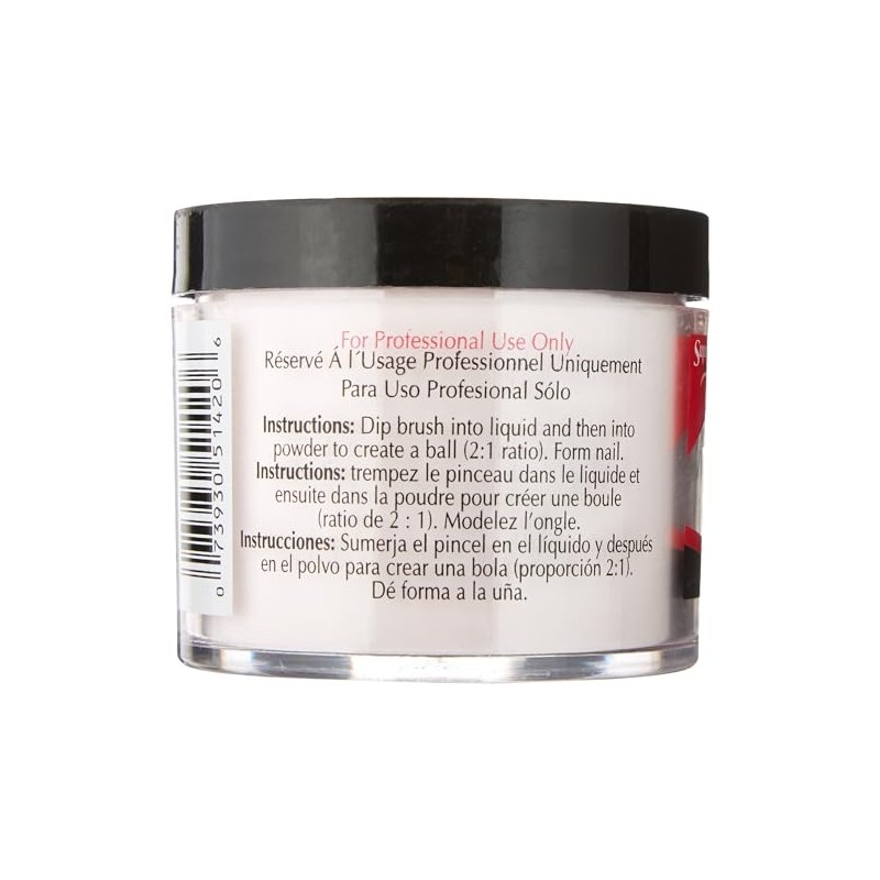 Supernail Nail Powder, Pink, 4 Ounce