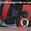 EDIETH Premium Knitted Front 60/40 Split Seat Covers for Toyota