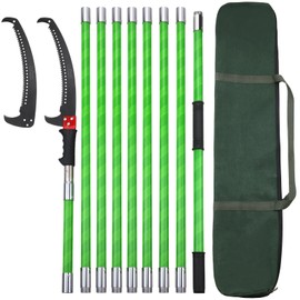 30 Feet Tree Pole Pruner Manual Branches Trimmer Tree Branch Garden Tools Loppers Hand Pole Saws Extendable Height