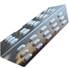 Koch #115 Stainless Flame Distributor 363 x 134 mm Suitable for Enders Monroe Pro 3SIK + Pro 4SIK (TURBOZONE) Burner Cover Gill Structure Solid Stainless Steel 1.25 mm 630g Quality Made in Germany