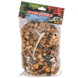 Unbranded 2bags x2LBs River Rocks Water Decorative