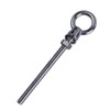 EFUTURETIME 12 x Eye Bolts M8 Wood Thread Eye Bolt