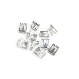 Motoforti Car Dashboard Retainer Instrument Panel Metal Clip 13.5 x 15mm 10pcs Long-lasting