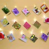 50pcs Clear Small Clips, Transparent Plastic Clear Clips Binder Photo