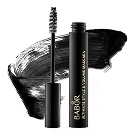 BABOR MAKE UP Ultimate Style & Volume Mascara Black, Gives Volume & More Density, with Nourishing Collagen & Hyaluronic Acid for Eyelashes, 8 ml