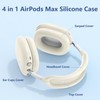 Ensfomte [4 in 1] Silicone Case Cover for AirPods Max