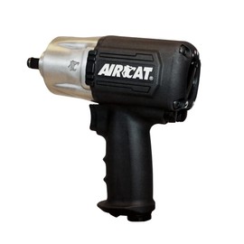AIRCAT 1285-XL: 1/2-Inch Composite Impact Wrench Twin Hammer Mechanism 1,100 ft-lbs