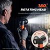 Rechargeable Flashlights High Lumens, LED Flashlight with Zoomable & 180°