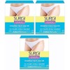 Surgi Wax Brazilian Hard Wax Waxing Kit for Private Parts, 4 Ounce Boxes (Pack of 3)