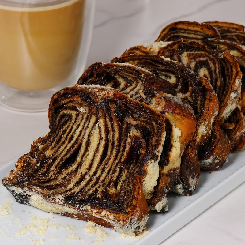 Chocolate Babka Bread | Hungarian Chocolate Babka Cake | Chocolate