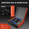 A-Premium (Blue) Set of 8 Ignition Coil Pack and Iridium