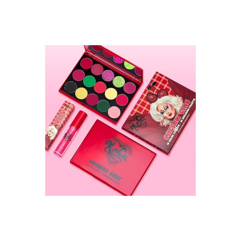Kimchi Chic, Paleta de sombras 15 tonos en mate, satinado