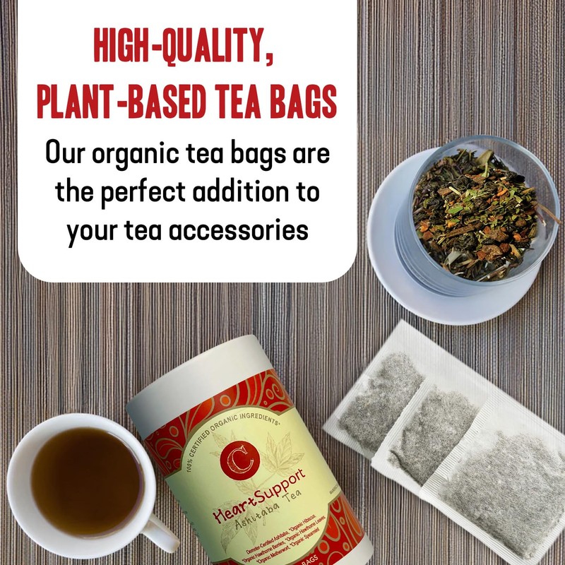 Dr. Cowan’s Garden Organic Ashitaba Hibiscus Tea, 20 Tea Bags