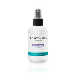 LEGACY NAILS Gel Cleanser 4oz / 118ml - Removes Tacky Layer & Residues - UV & LED Cleanser